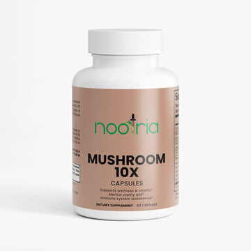 10X Mushroom Complex Supplement, Brain & Immune Support