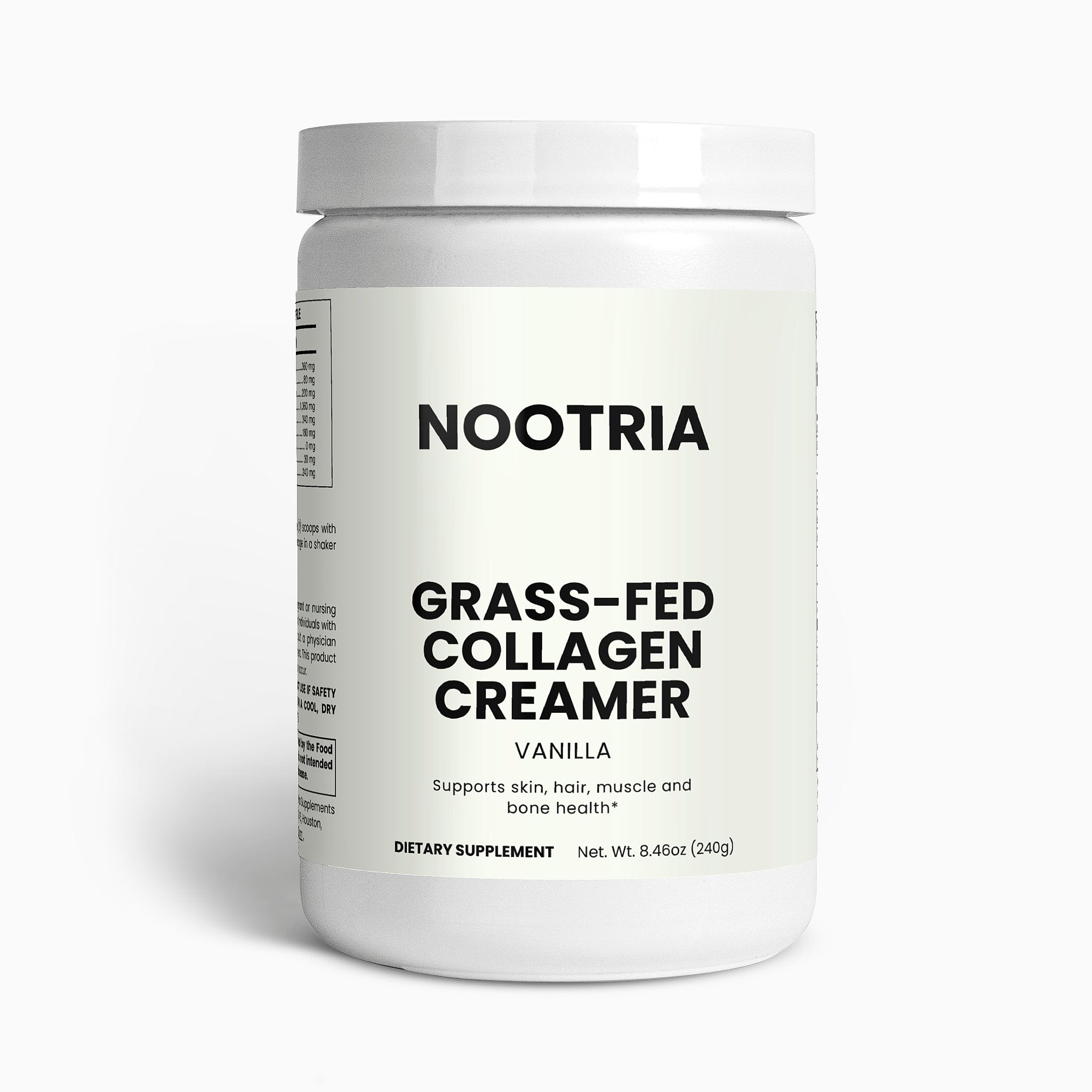 Grass-Fed Collagen Creamer (Vanilla)