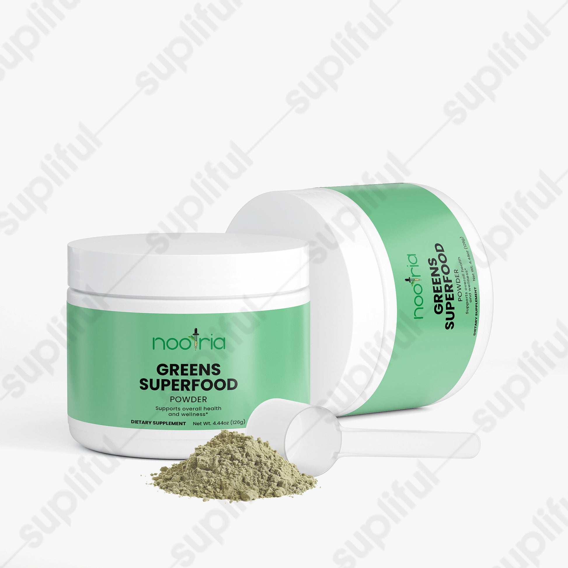 Greens Superfood Powder Supplement, Plant-Based Daily Wellness Support